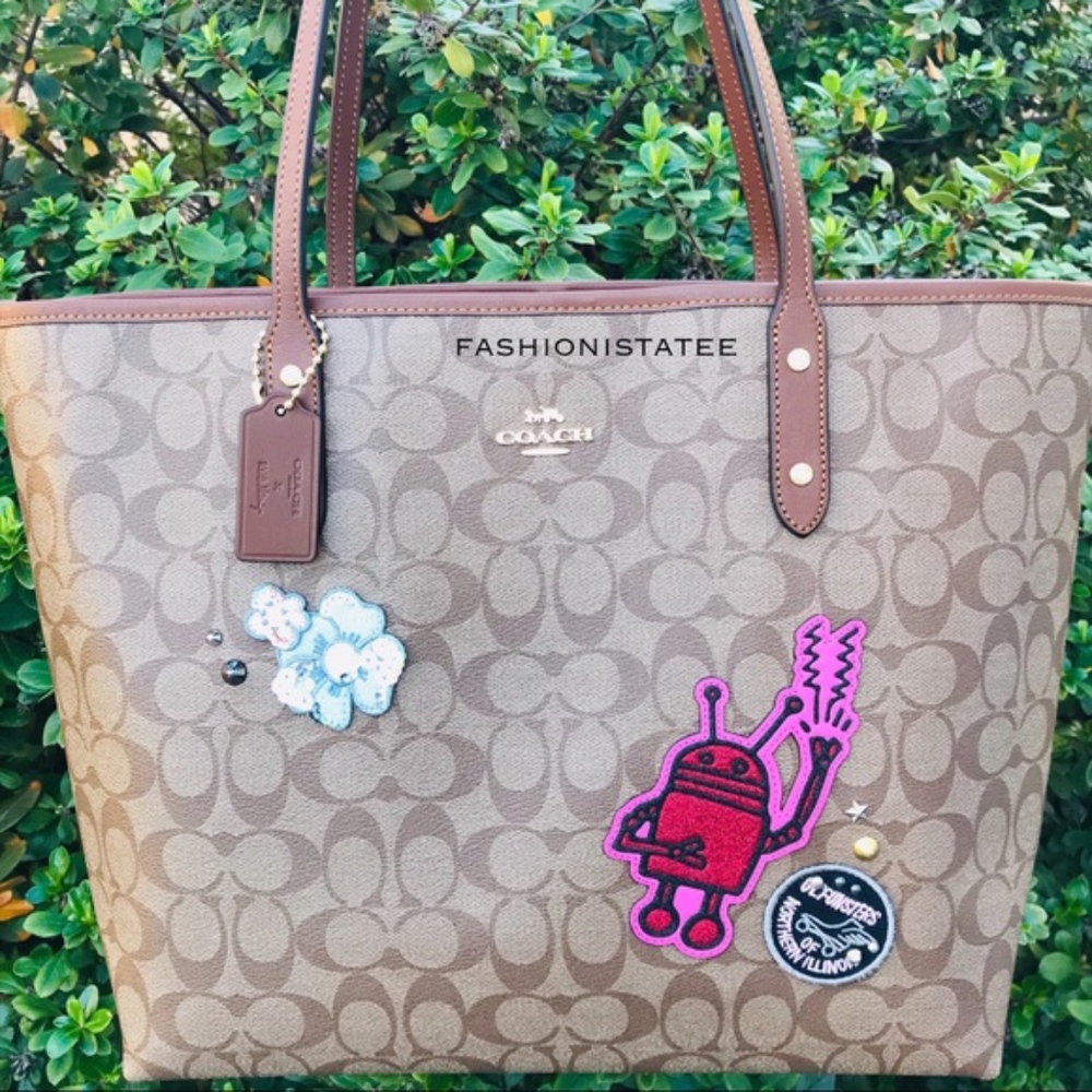 Coach special edition Keith Haring canvas tote